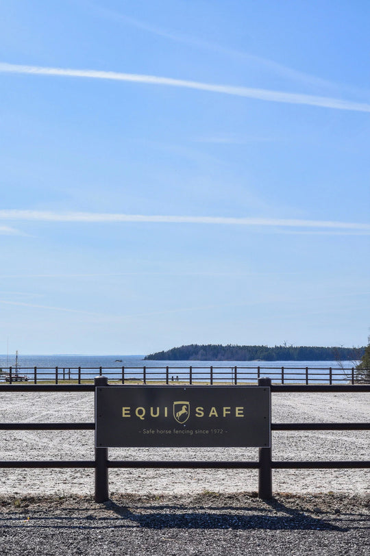 A Staket till ridbana 3 slanor inkl grind